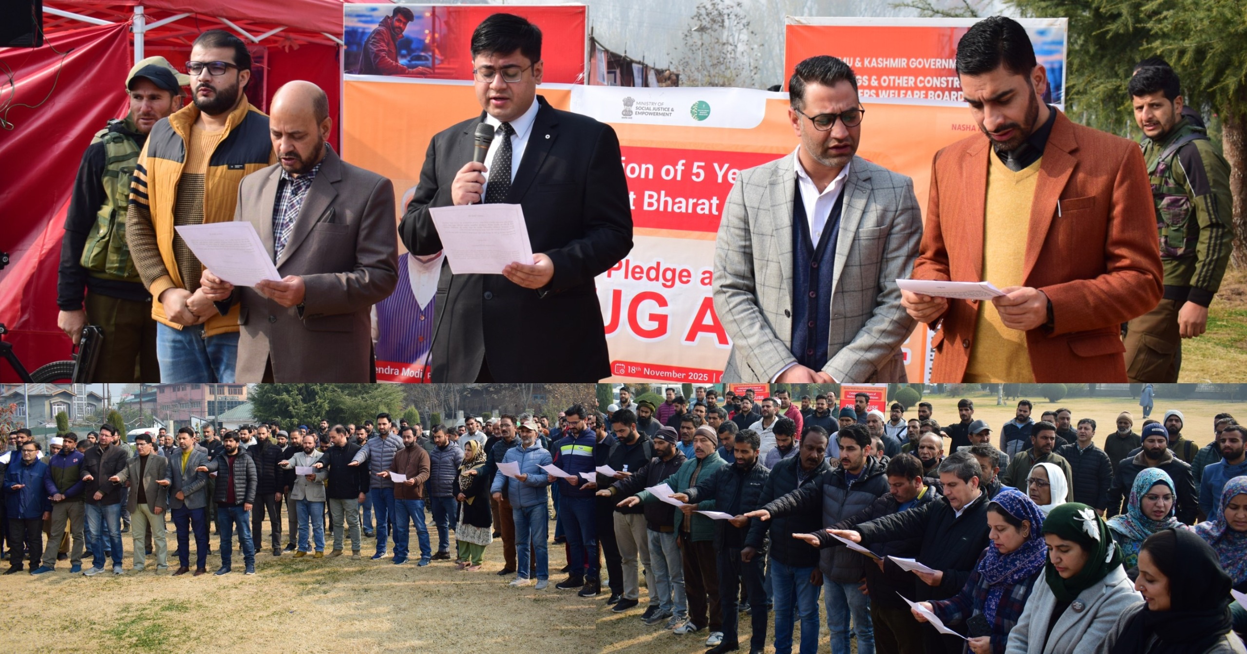 Deputy Commissioner administers NMBA Pledge to participants at Ganderbal